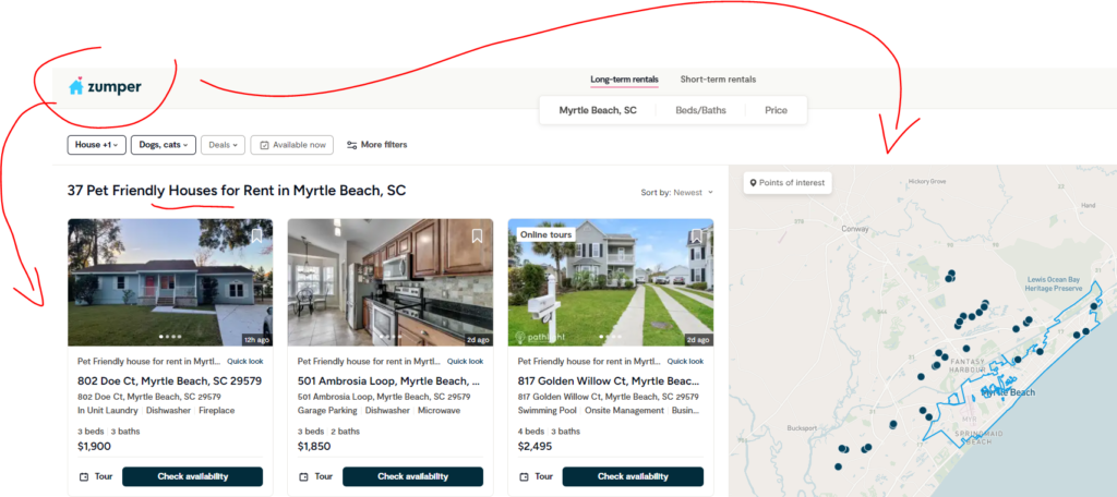 What Kinds of Pet-Friendly Properties are Available on Zumper?