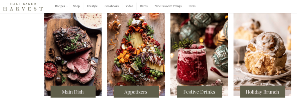 3. Half Baked Harvest Blog