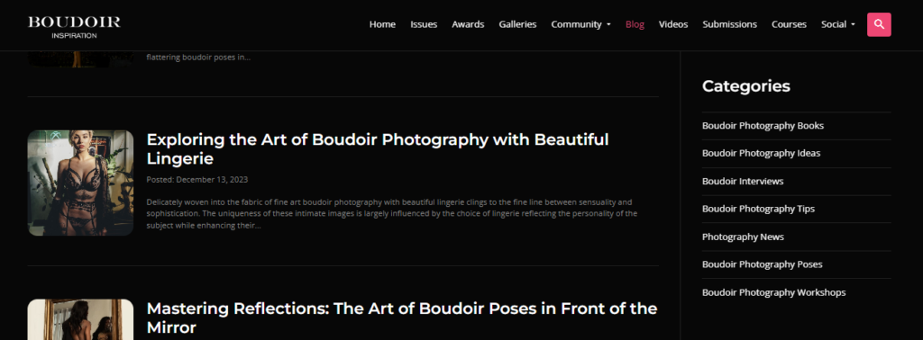 6. Boudoir Inspiration