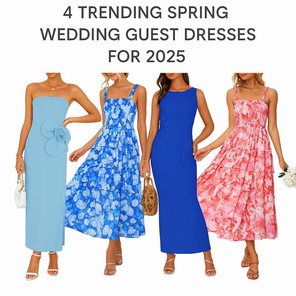 Top Trending Spring Wedding Guest Dresses for 2025