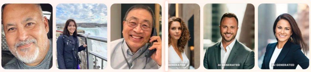 aragon ai headshot before and after examples